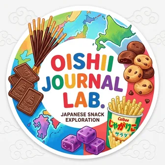 OISHII JOURNAL LAB. logo